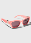 Givenchy Acetate Cat-eye Sunglasses In Sblk/smk