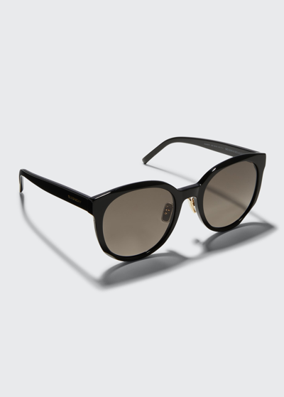 Givenchy Round Acetate Sunglasses In Havana / Brown