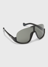 MONCLER VISSEUR INJECTION PLASTIC SHIELD SUNGLASSES