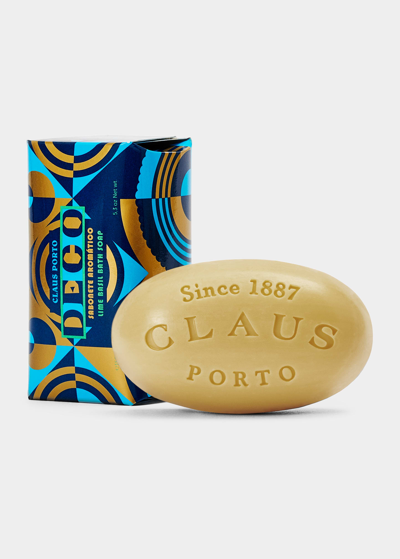 Claus Porto 5.3 Oz. Deco Lime Basil Soap