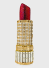 Judith Leiber Seductress Crystal Lipstick Clutch Bag