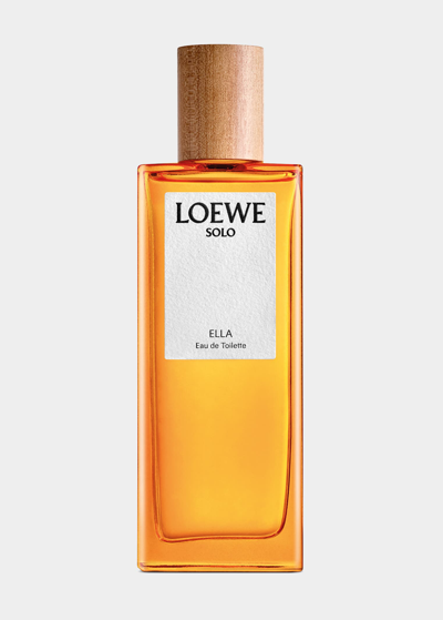 Loewe 1.7 Oz. Solo Ella Eau De Toilette In Orange