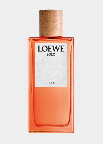 Loewe 3.4 Oz. Solo Ella Eau De Parfum In Orange