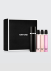 TOM FORD PRIVATE BLEND ROSES TRAVEL COLLECTION WITH ATOMIZER