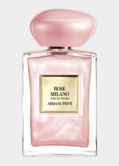 Armani Collezioni 3.4 Oz. Rose Milano Soie De Nacre Eau De Parfum