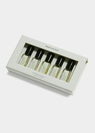 Maison Louis Marie Perfume Oil Discovery Set, 5 X 3 ml
