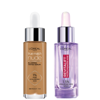 L'oréal Paris L'oreal Paris Hyaluronic Acid Revitalift Filler Serum And True Match Tinted Serum Duo (various Shade In 5-6 Medium Tan