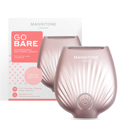 Magnitone London Gobare! Limited Edition Rechargeable Mini Lady Shaver - Rose Gold