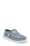 Hey Dude Wally Stretch Slip-on Shoe In Ice Grey