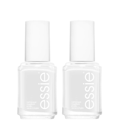 Essie White Nail Polish, Shade Blanc, Duo Set