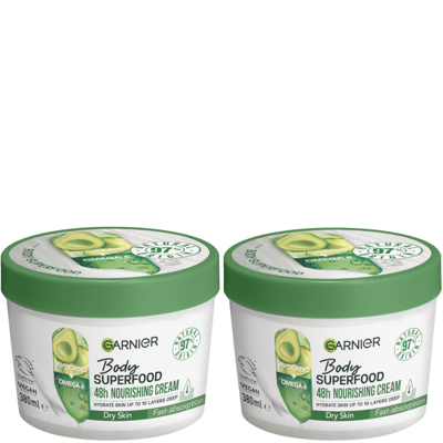 Garnier Body Superfood, Nourishing Body Cream Duos - Avocado & Omega 6 In Neutrals