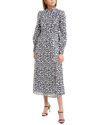 Olivia Rubin Maddie Midi Dress In White