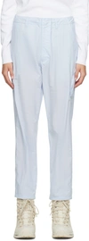 Descente Ssense Exclusive Blue 6 Pocket Pant In Halogen Blue