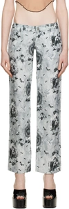 Miaou Grey Atlas Straight-leg Jeans In Paradiso