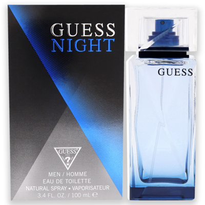 Guess Night By  For Men - 3.4 oz Edt Spray In Blue