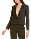 Peserico Sashed Jacket In Black
