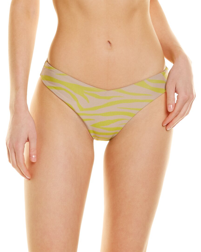 Beach Riot Vanessa Bikini Bottom In Yellow