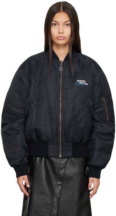 ジャケット・アウター Martine Rose Navy Classic Bomber Jacket Martine Rose Navy Classic Bomber Jacket In Navy Navy | ModeSens
