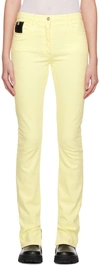 ALYX YELLOW SPLICED JEANS