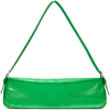 BY FAR GREEN DULCE LONG SHOULDER BAG