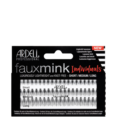 Ardell Faux Mink Individuals Lashes (combo Pack) In Black
