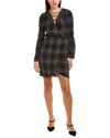 Santorelli Wool-blend Dress In Black
