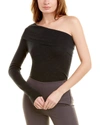 Halston Sky Wool Sweater In Black