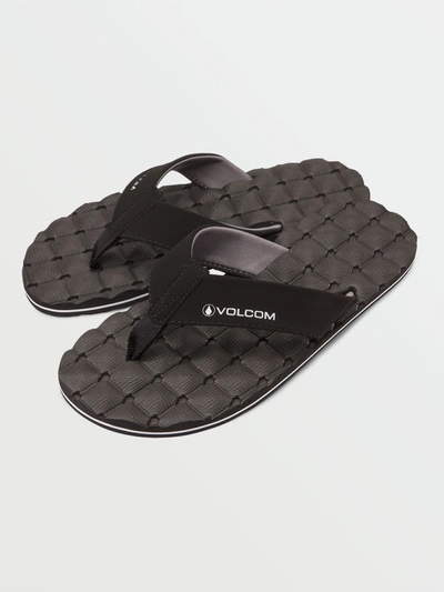 Volcom V-cliner Sandal - Black Out In Grey