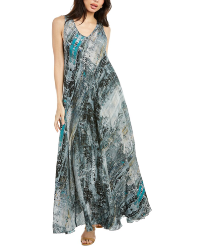 JOHNNY WAS AROWAL SILK DRESS 