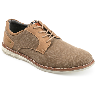 Vance Co. Vance Co Romano Textile Casual Dress Shoe In Tan