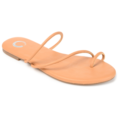 Journee Collection Collection Women's Tanaya Sandal In Orange