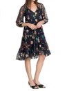 Johnny Was Stellamaris Mini Dress In Multi In Purple
