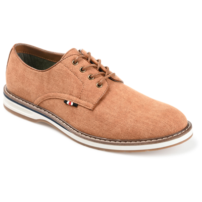 Vance Co. Men's Ammon Textile Casual Dress Shoes Men's Shoes In Tan