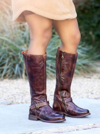 Bed Stu Glaye Boots In Teak Rustic In Brown