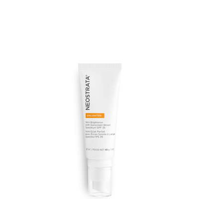 Neostrata Enlighten Skin Brightener Moisturiser For Face With Spf 35 40g In White
