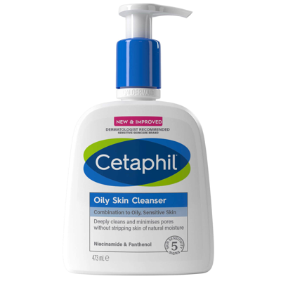 Cetaphil Oily Skin Cleanser 473ml In White
