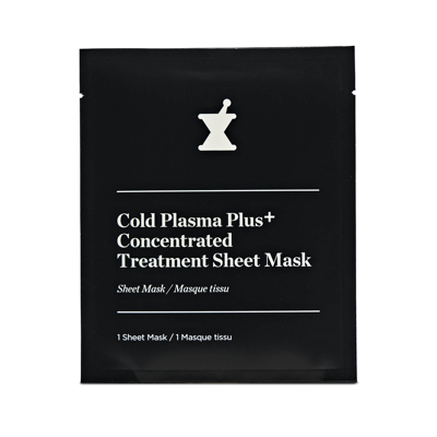 Perricone Md Cold Plasma Plus+ Concentrated Treatment Sheet Mask (single) In Black