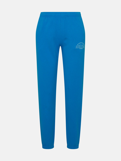 Sporty And Rich Pantalone Jogger Athlet. In Light Blue