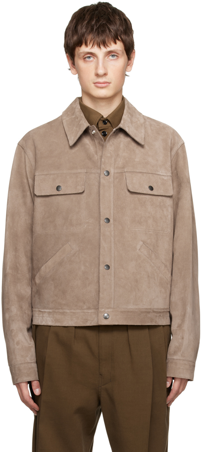 Lemaire トープジャケット Lemaire: Taupe Unisex Light Jacket | Men's Designer Clothes