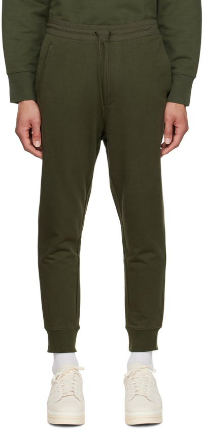 Y-3 Classic Terry Cuff Cotton Sweatpants In Green