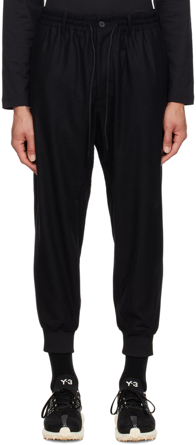 Y-3 Black Cuff Trousers