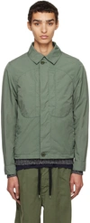 Aspesi Green Martin Jacket In 85260 - Salvia / Sag
