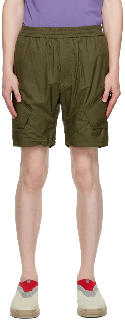 Alyx Ssense Exclusive Khaki Shorts In Military Green