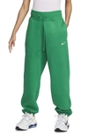 Nike Sportswear Phoenix High Waist Fleece Sweatpants In Green