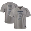 NIKE YOUTH NIKE TREVON DIGGS GRAY DALLAS COWBOYS ATMOSPHERE GAME JERSEY