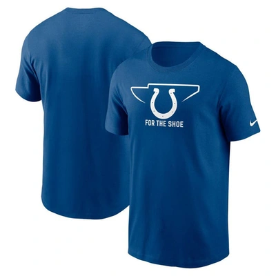 NIKE NIKE ROYAL INDIANAPOLIS COLTS ESSENTIAL LOCAL PHRASE T-SHIRT