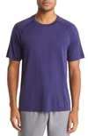Rhone Reign Tech Short Sleeve T-shirt In Fathom Blue