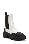 Katy Perry Women's Geli Combat Booties In Optic White