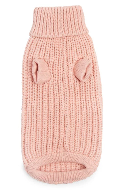 Barbour Saltburn Dog Sweater In Pink