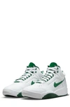 Nike Air Flight Lite Ii Mid-top Sneakers In White/gorge Green